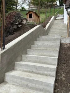 Gartenstiege